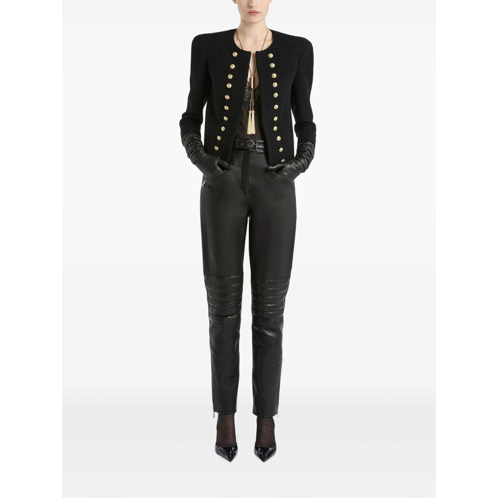 Balmain Black Jackets - Tweed Jackets Women BALMAIN