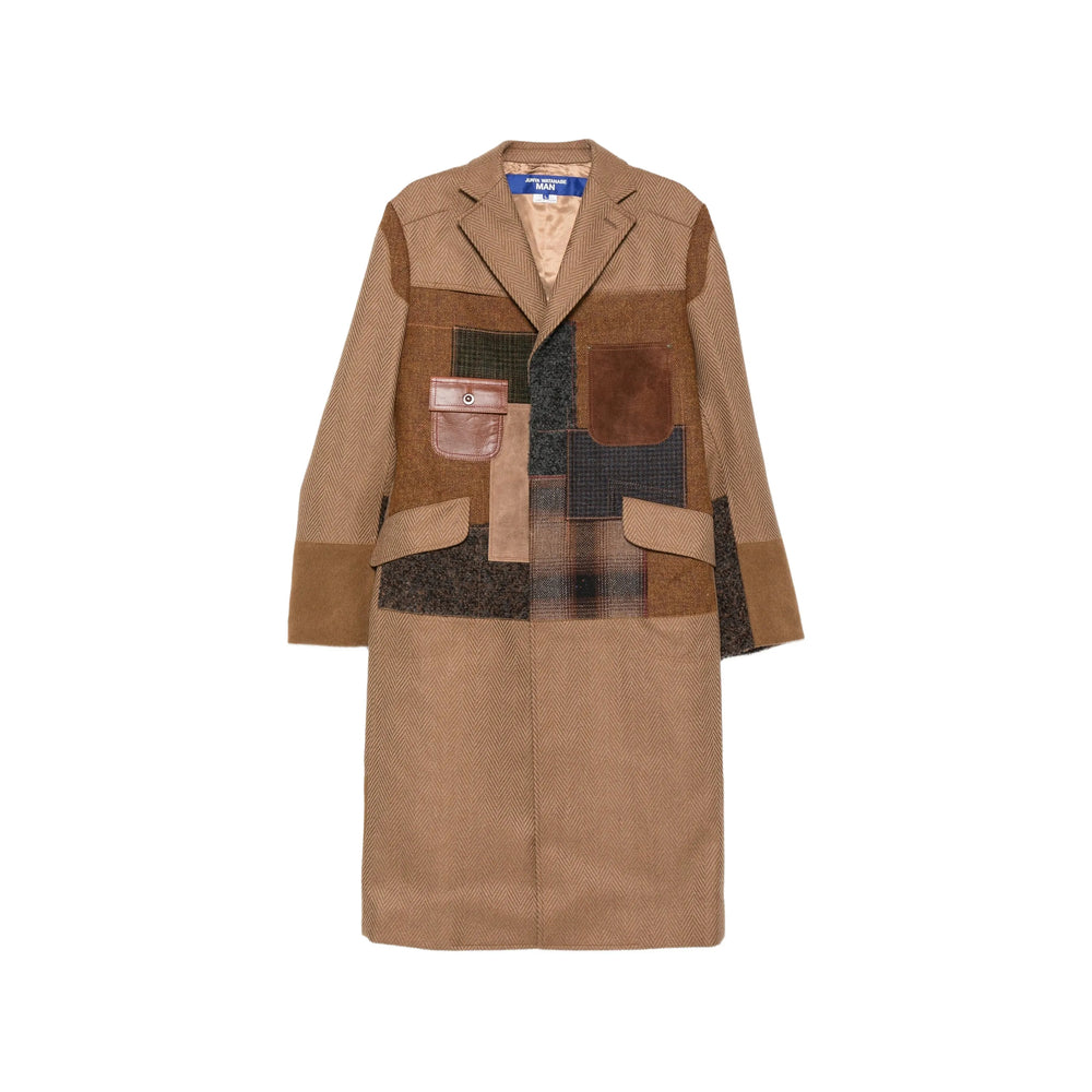Junya Watanabe Brown Coats - Single Breasted Coats Men JUNYA WATANABE