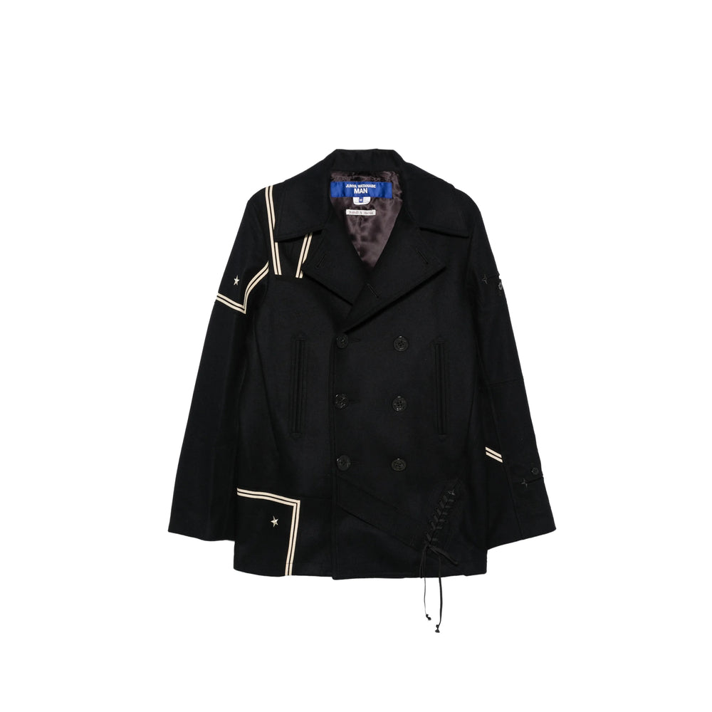 Junya Watanabe Blue Coats - Double Breasted Coats Men JUNYA WATANABE