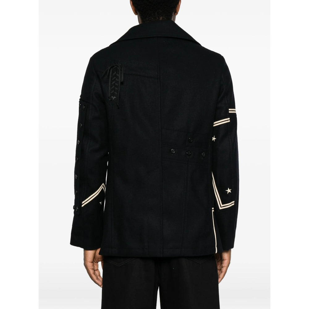 Junya Watanabe Blue Coats - Double Breasted Coats Men JUNYA WATANABE