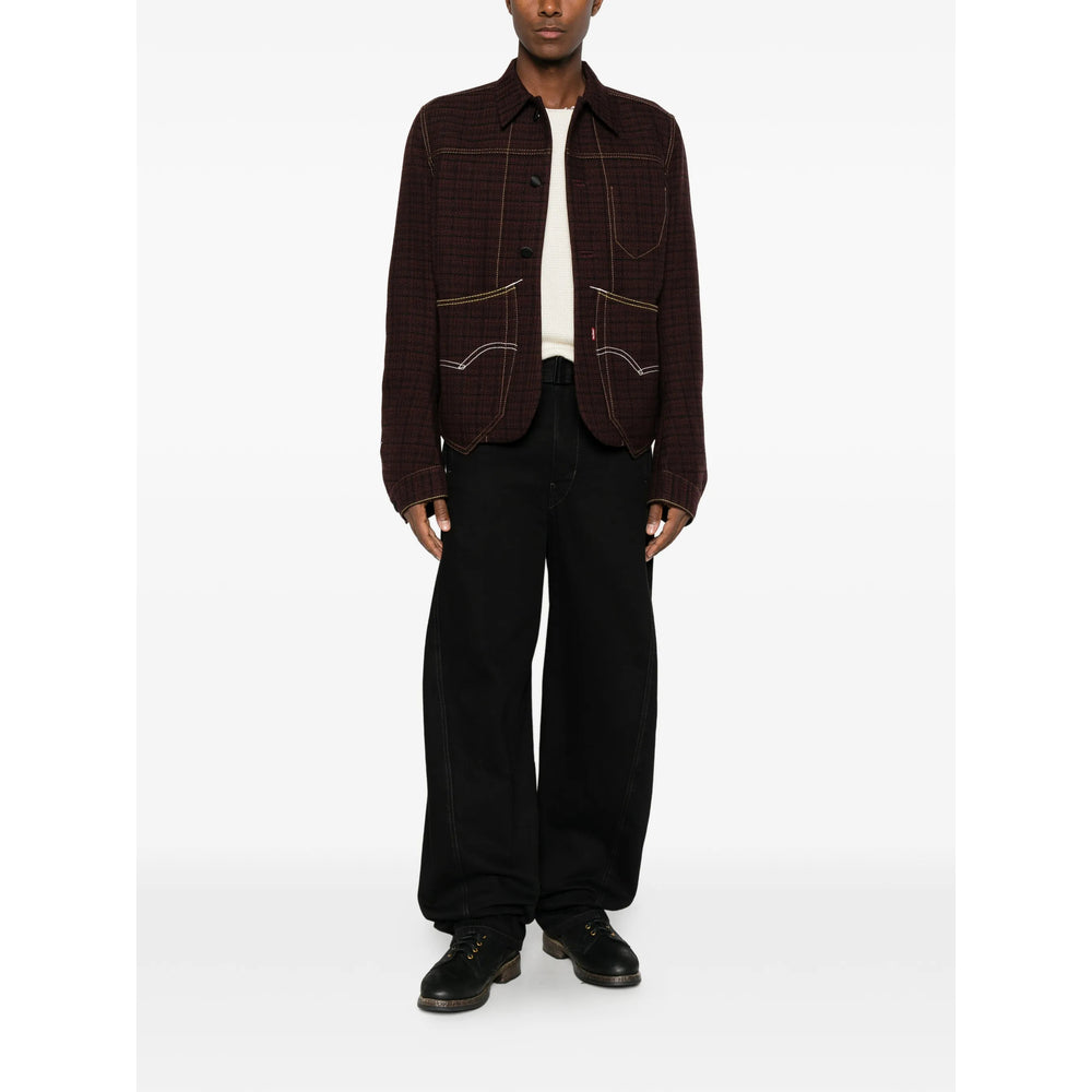 Junya Watanabe Red Jackets - Shirt Jackets Men JUNYA WATANABE