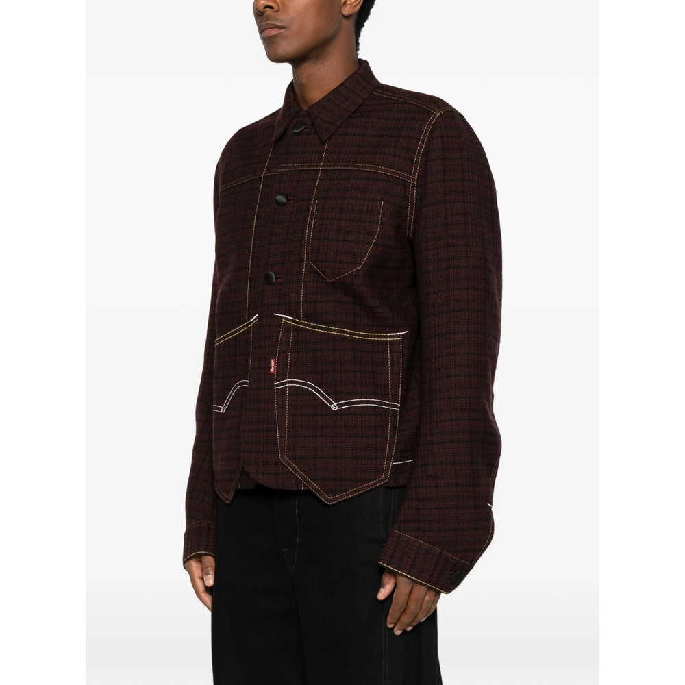 Junya Watanabe Red Jackets - Shirt Jackets Men JUNYA WATANABE