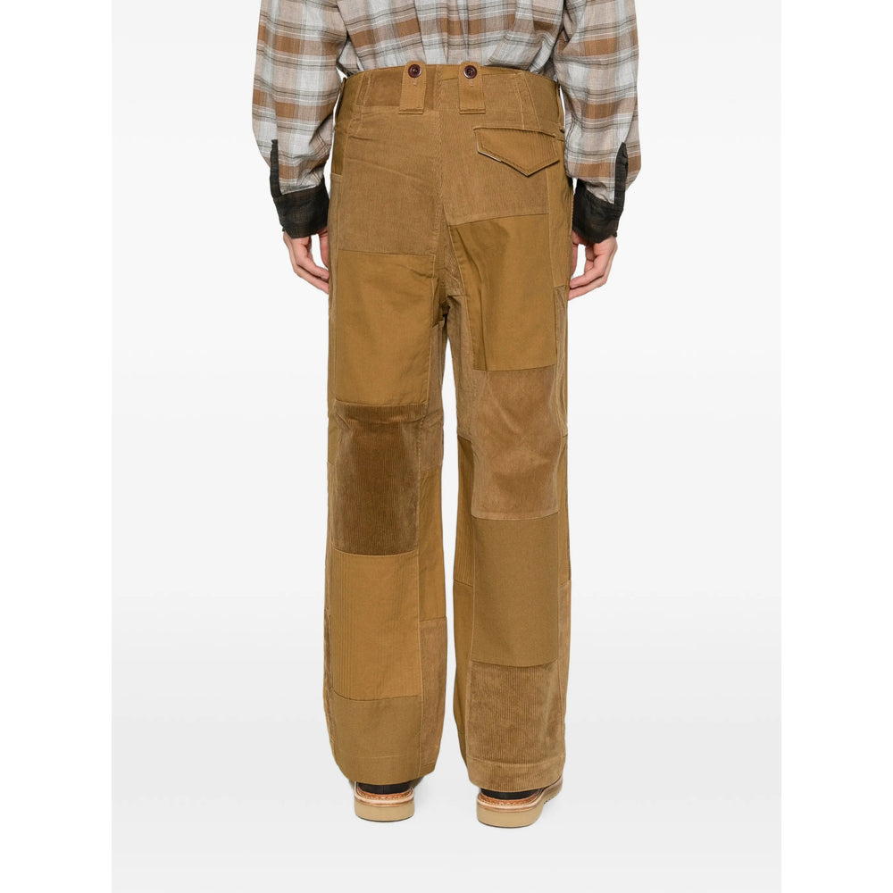 Junya Watanabe Brown Trousers - Regular & Straight-Leg Trousers Men JUNYA WATANABE