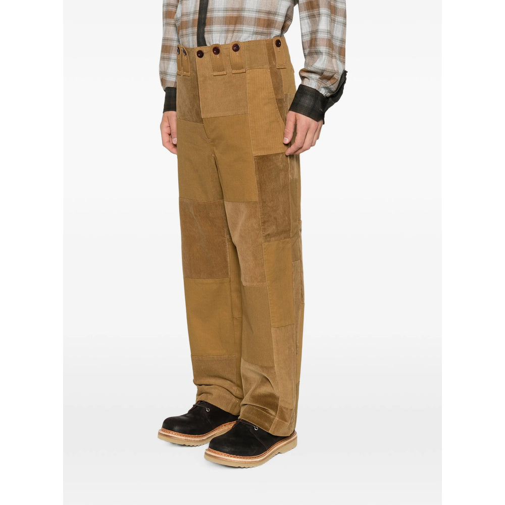 Junya Watanabe Brown Trousers - Regular & Straight-Leg Trousers Men JUNYA WATANABE