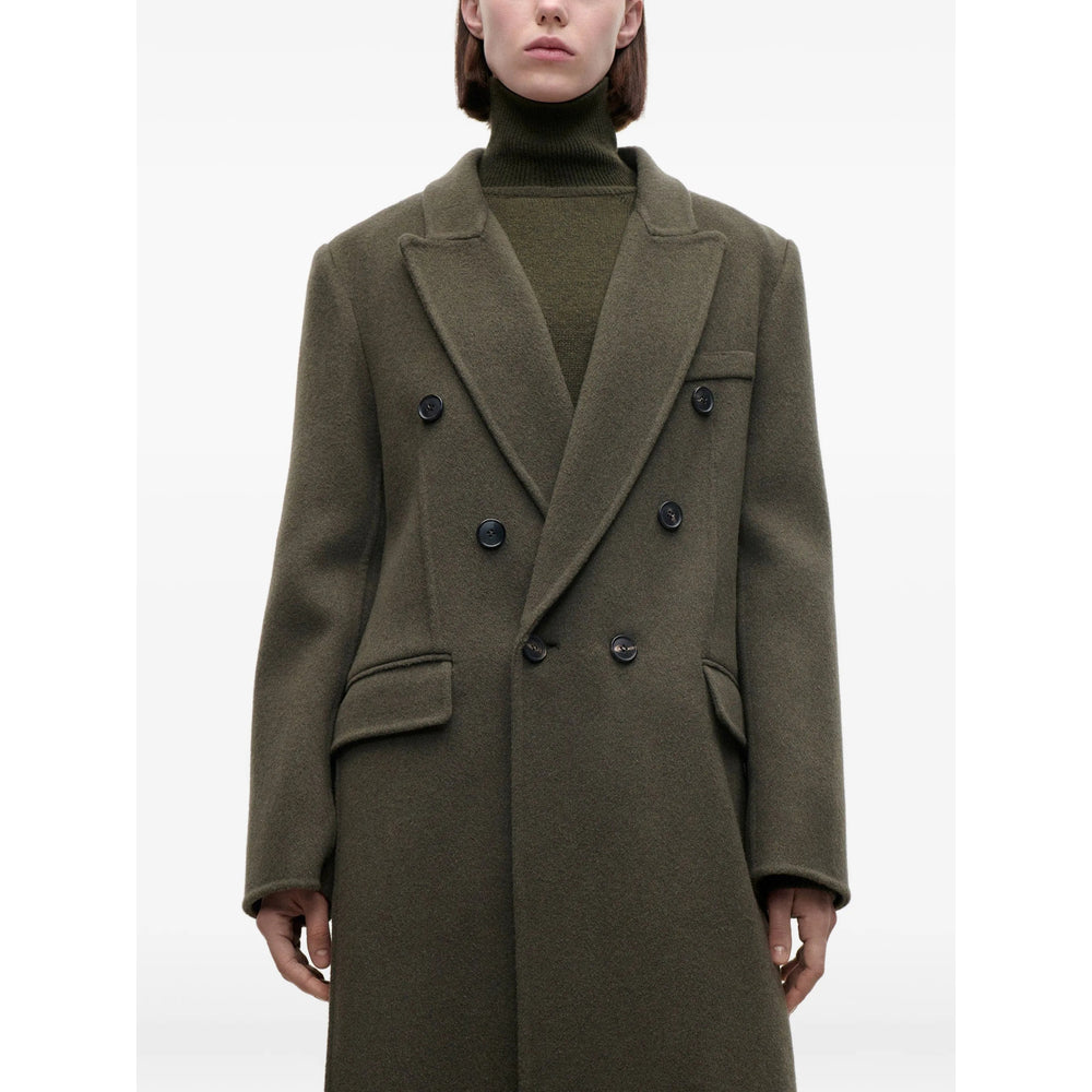 Victoria Beckham Green Jackets - Military Jackets Women VICTORIA BECKHAM