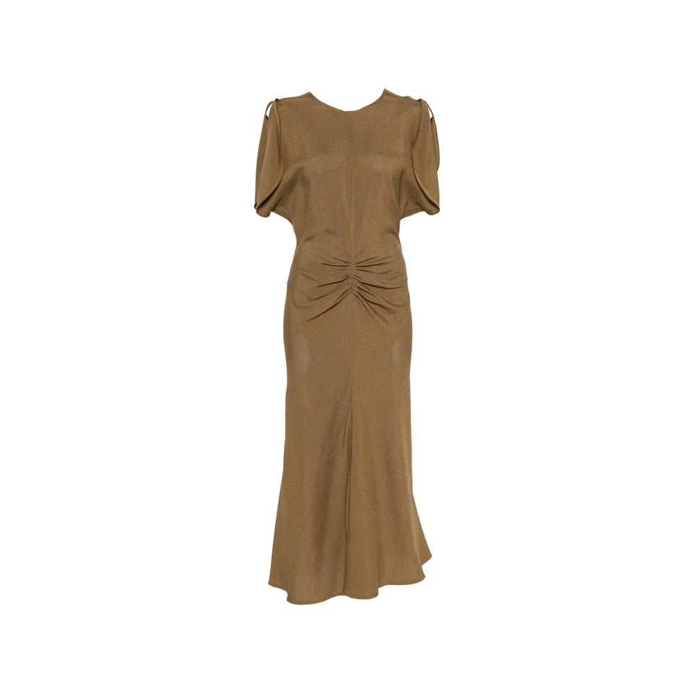 Victoria Beckham Green Dresses - Day Dresses Women VICTORIA BECKHAM