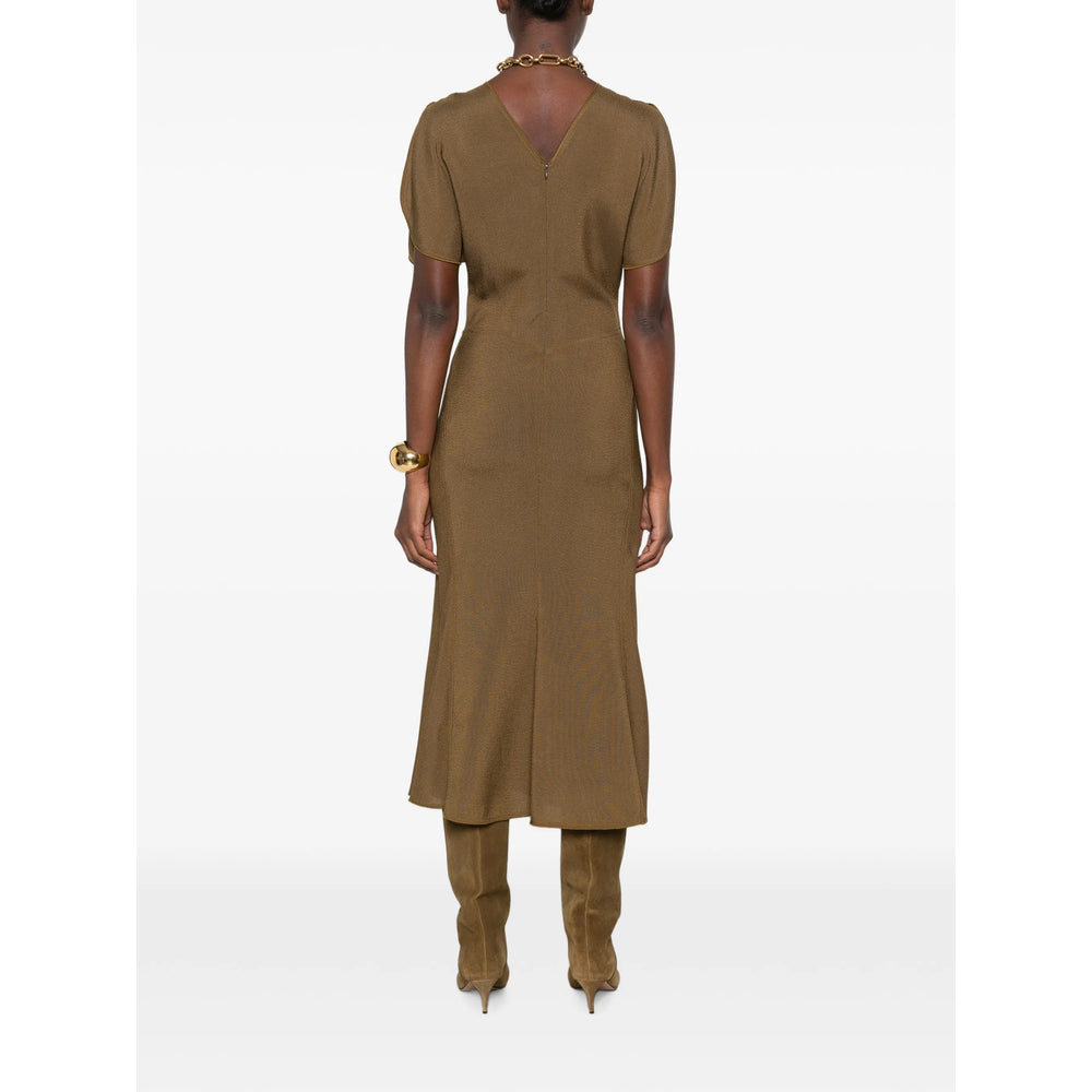 Victoria Beckham Green Dresses - Day Dresses Women VICTORIA BECKHAM