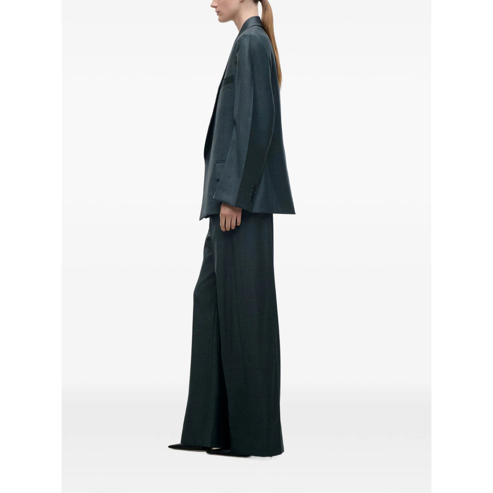 Victoria Beckham Green Jackets - Blazers Women VICTORIA BECKHAM