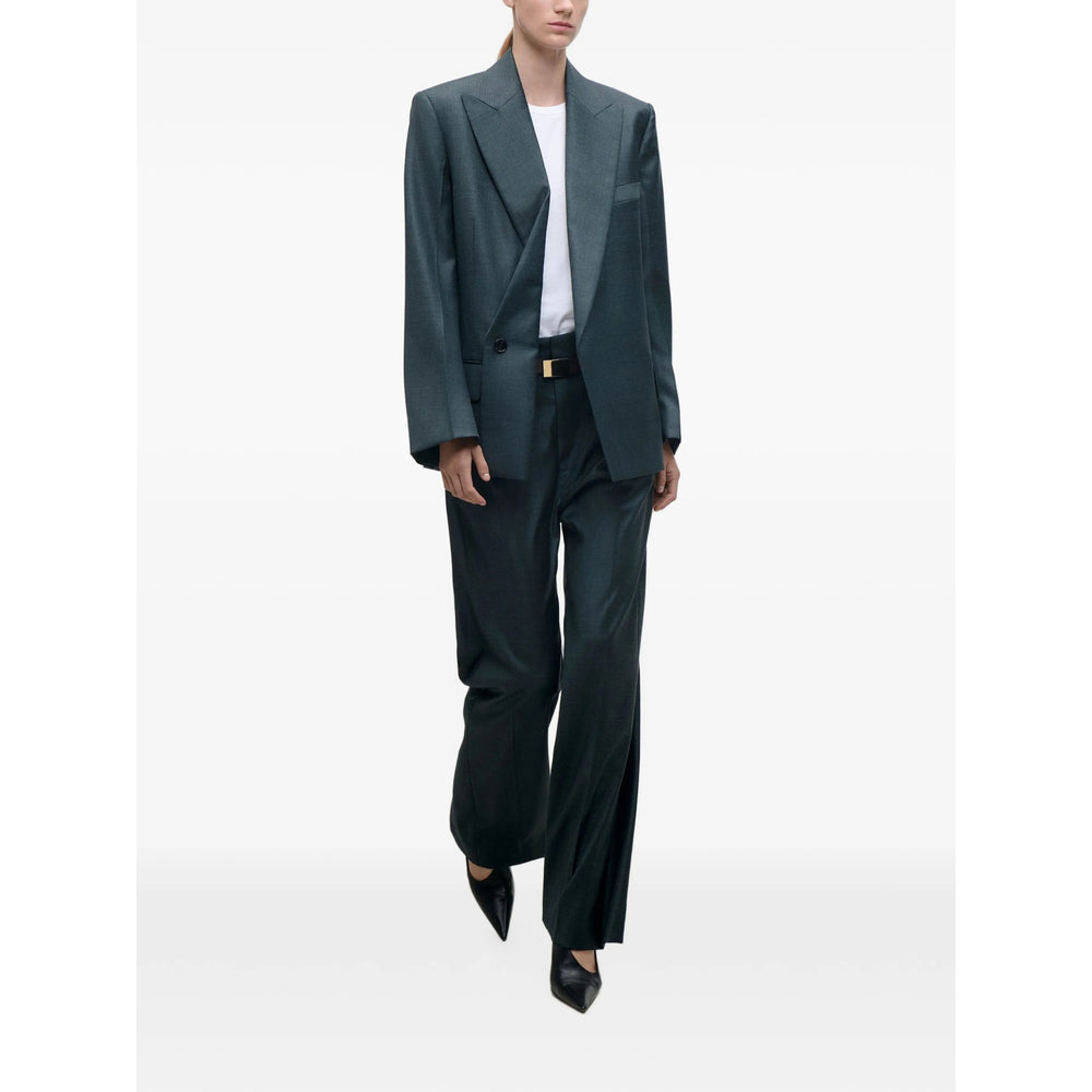 Victoria Beckham Green Jackets - Blazers Women VICTORIA BECKHAM