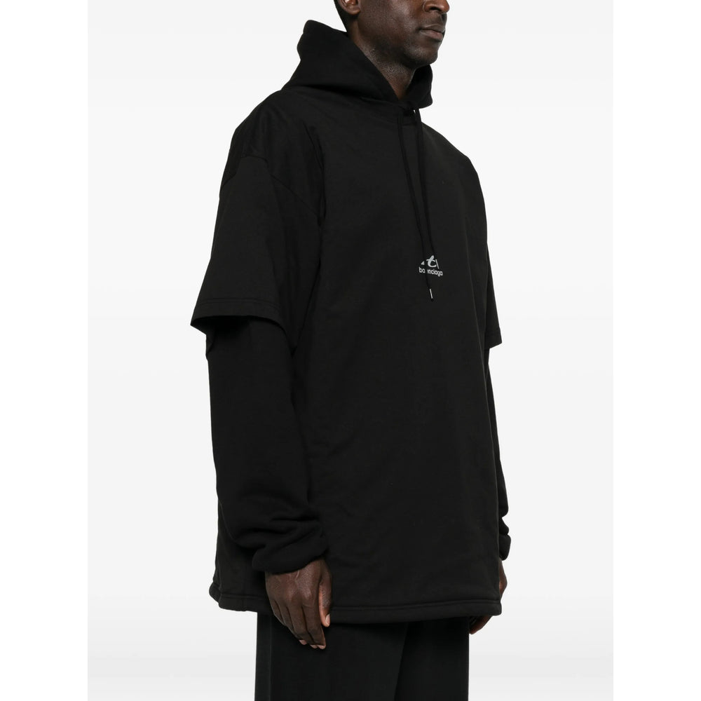 Balenciaga Black Sweaters & Knitwear - Hoodies Men BALENCIAGA