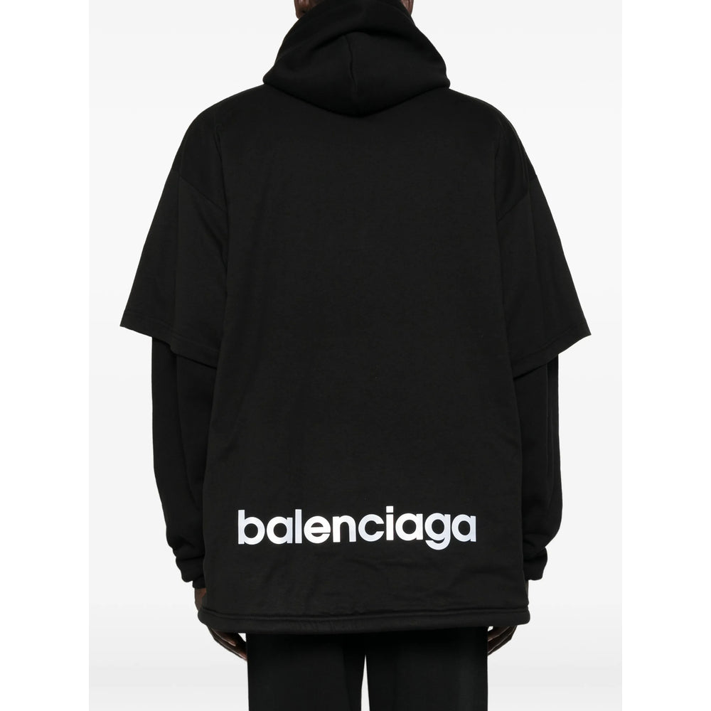 Balenciaga Black Sweaters & Knitwear - Hoodies Men BALENCIAGA