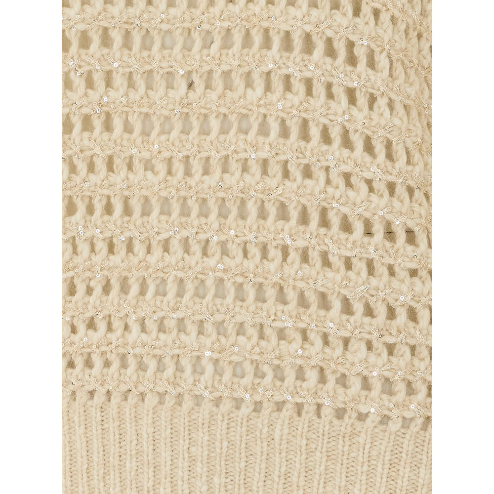 Brunello Cucinelli Neutrals Knitwear - Jumpers Women BRUNELLO CUCINELLI