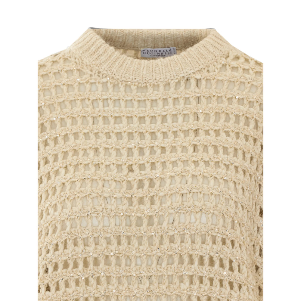 Brunello Cucinelli Neutrals Knitwear - Jumpers Women BRUNELLO CUCINELLI