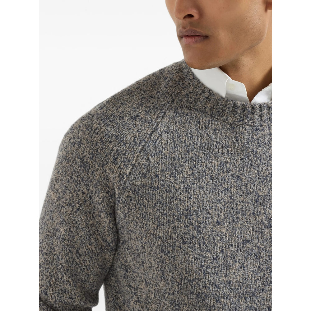 Brunello Cucinelli Grey Sweaters & Knitwear - Jumpers Men BRUNELLO CUCINELLI