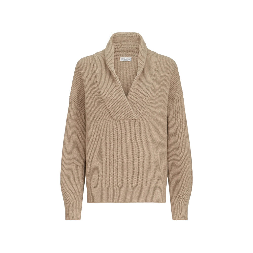 Brunello Cucinelli Neutrals Knitwear - Jumpers Women BRUNELLO CUCINELLI