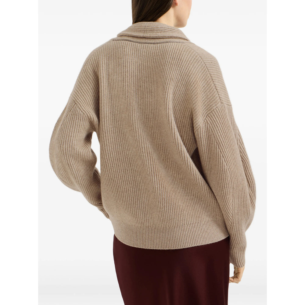 Brunello Cucinelli Neutrals Knitwear - Jumpers Women BRUNELLO CUCINELLI