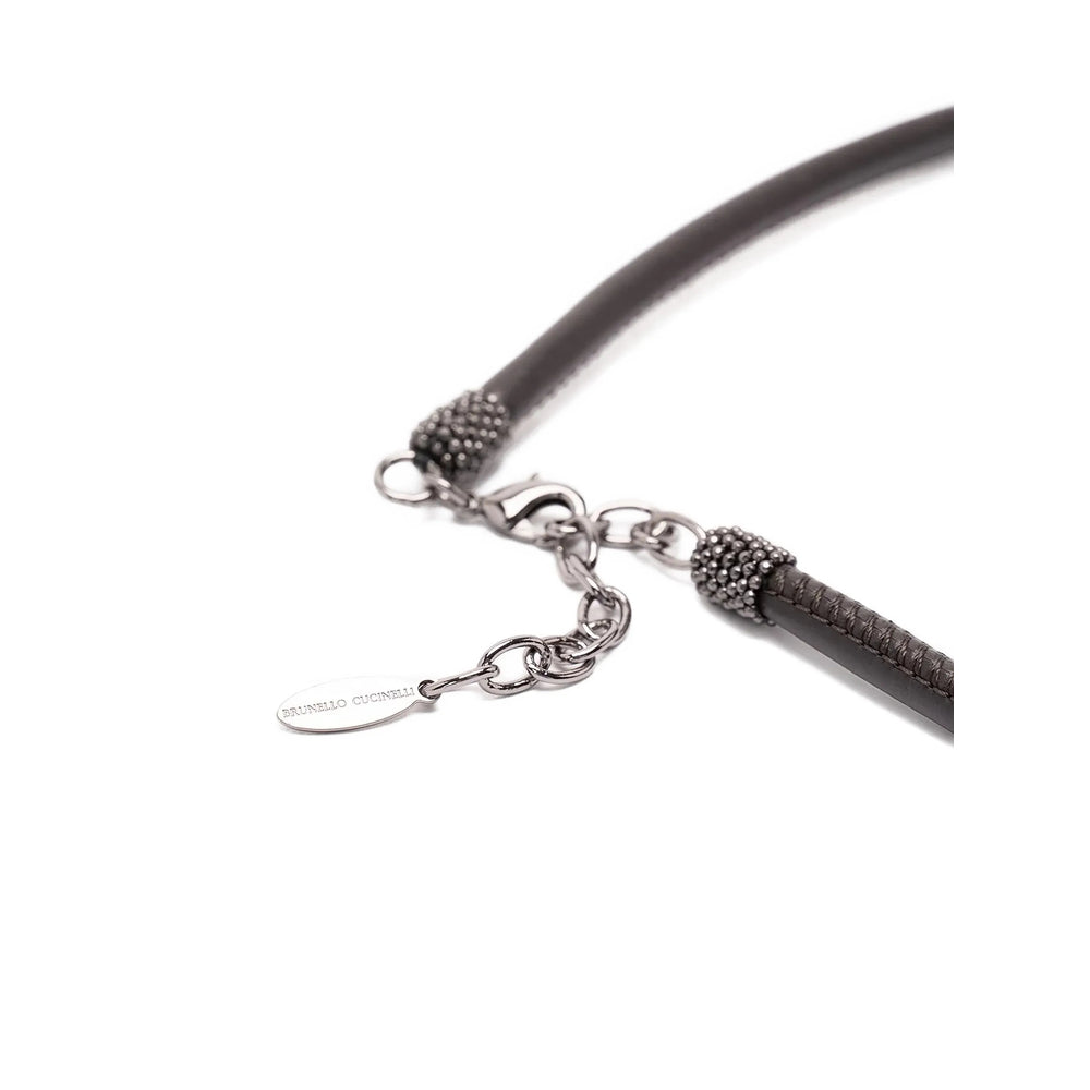 Brunello Cucinelli Black Necklaces Women BRUNELLO CUCINELLI