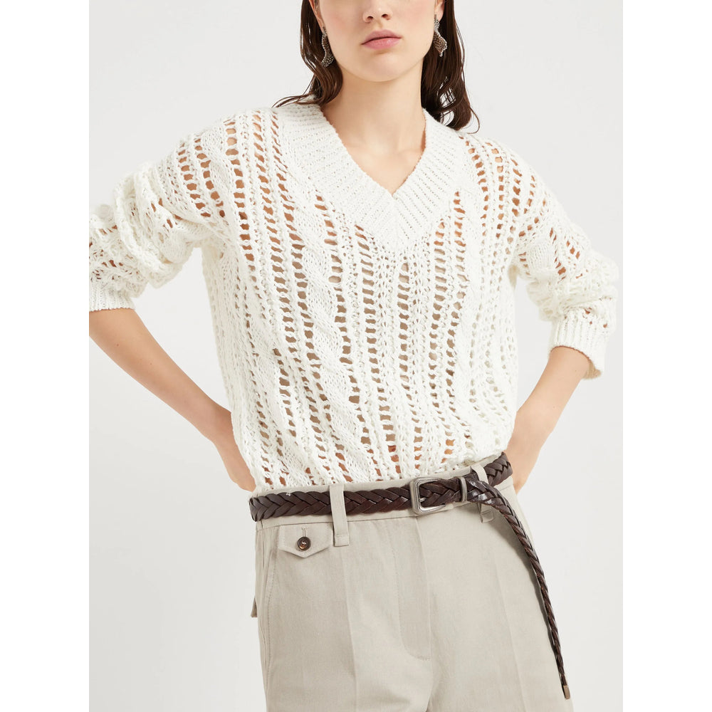 Brunello Cucinelli Brown Belts Women BRUNELLO CUCINELLI