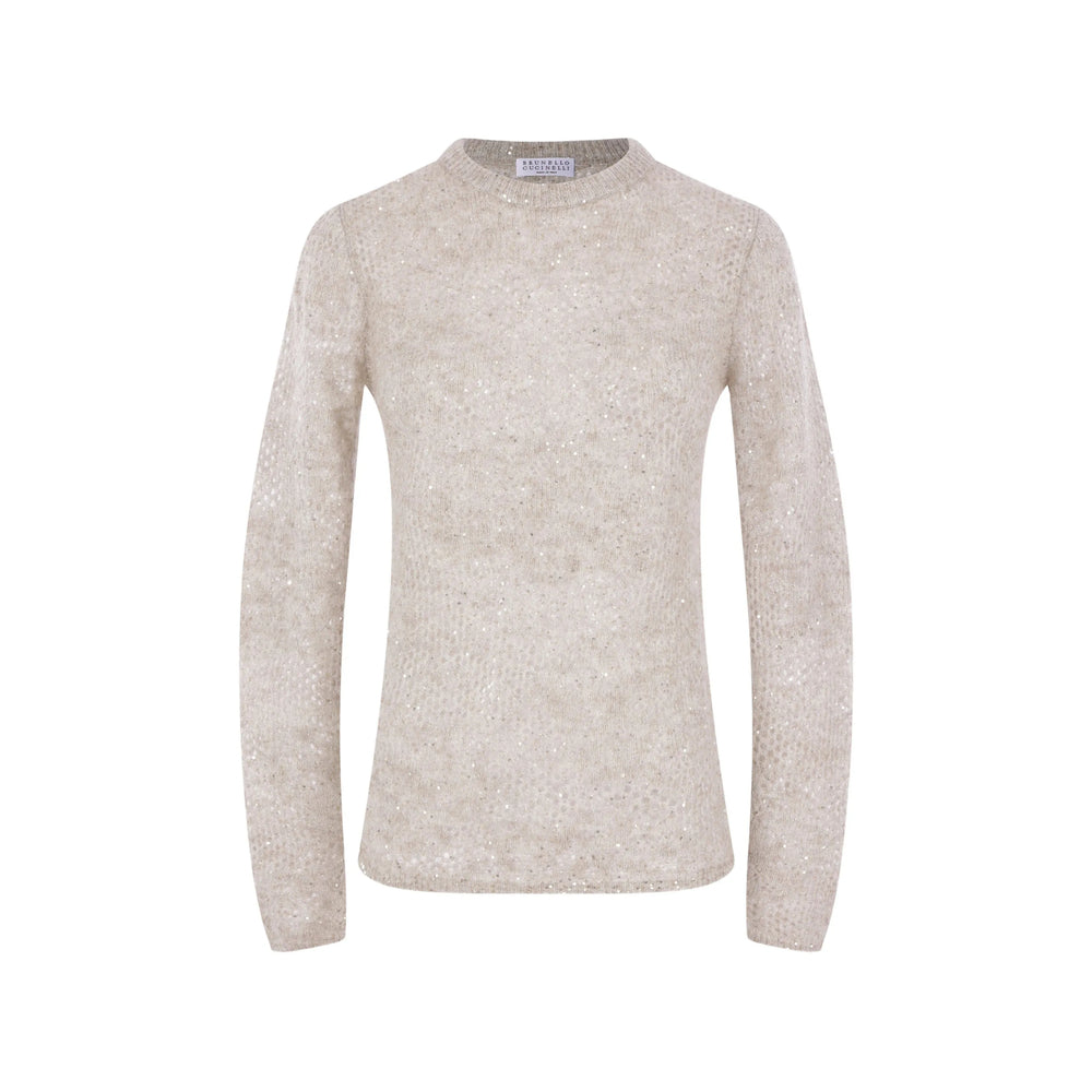 Brunello Cucinelli Neutrals Knitwear - Jumpers Women BRUNELLO CUCINELLI