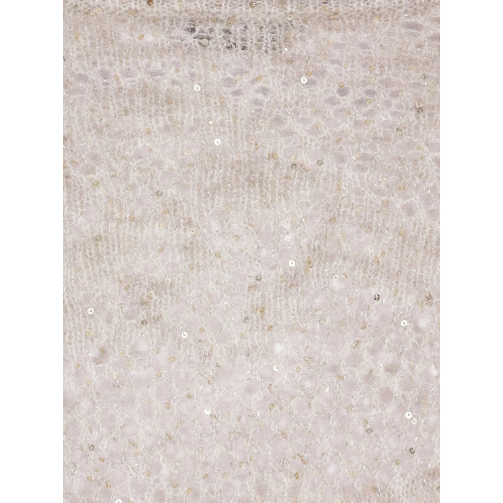 Brunello Cucinelli Neutrals Knitwear - Jumpers Women BRUNELLO CUCINELLI