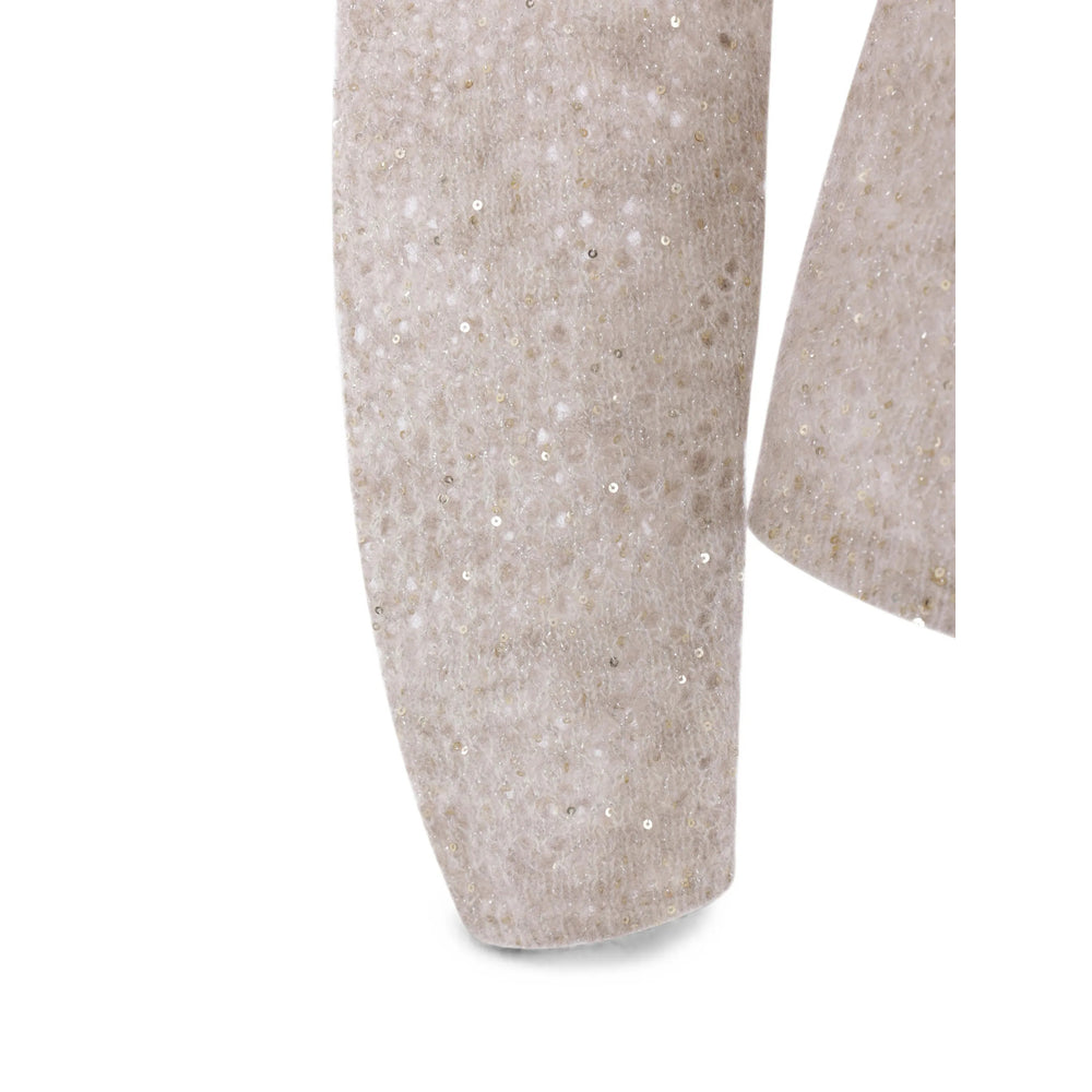 Brunello Cucinelli Neutrals Knitwear - Jumpers Women BRUNELLO CUCINELLI