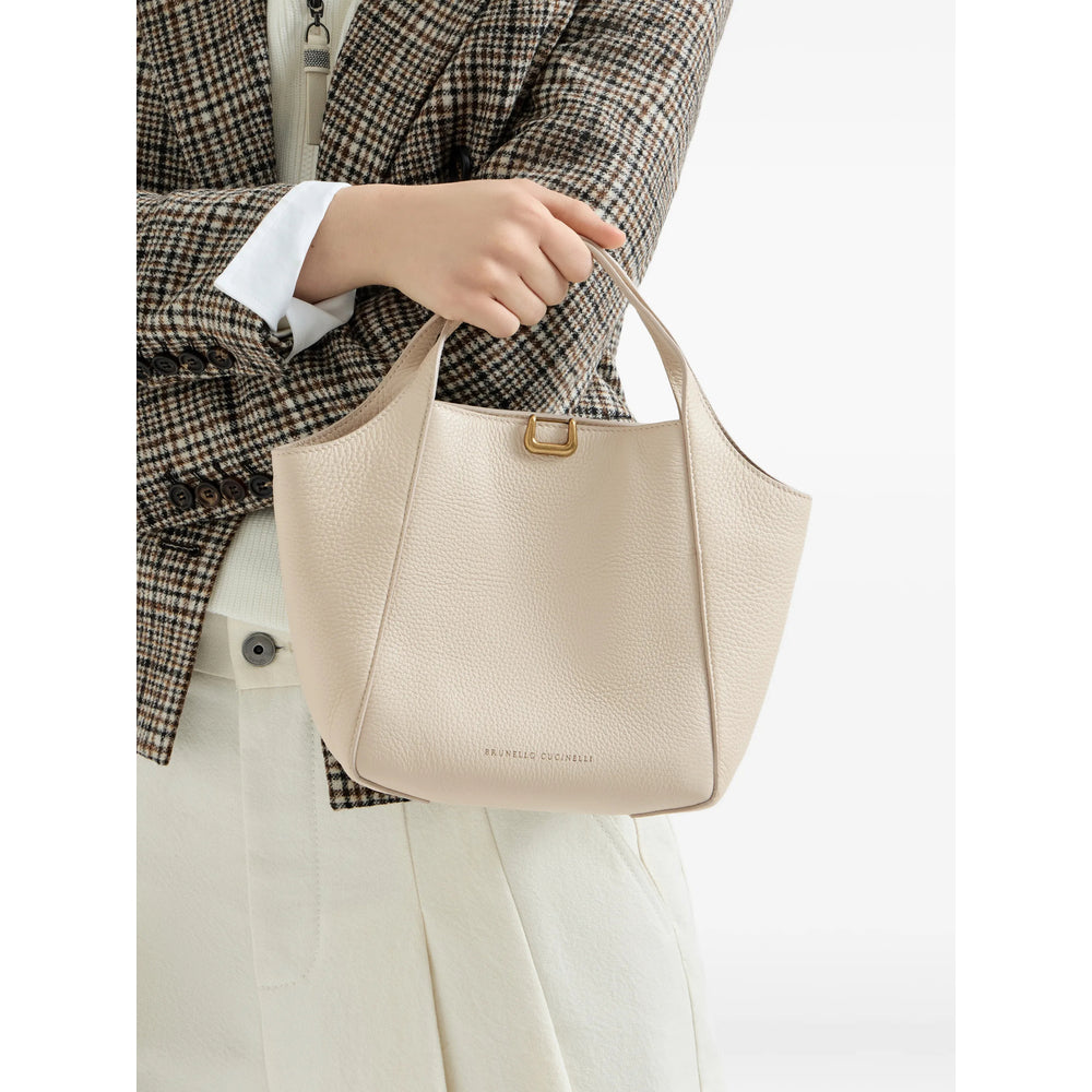 Brunello Cucinelli Neutrals Bucket Bags Women BRUNELLO CUCINELLI