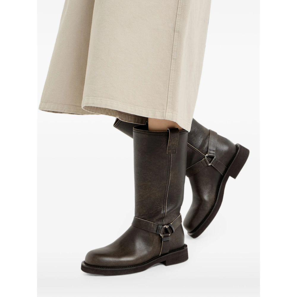 Brunello Cucinelli Brown Shoes Women BRUNELLO CUCINELLI