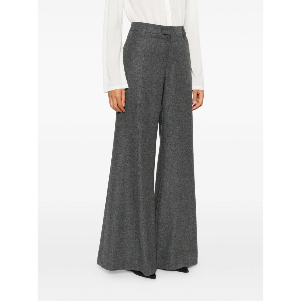 Brunello Cucinelli Grey Trousers - Palazzo Pants Women BRUNELLO CUCINELLI