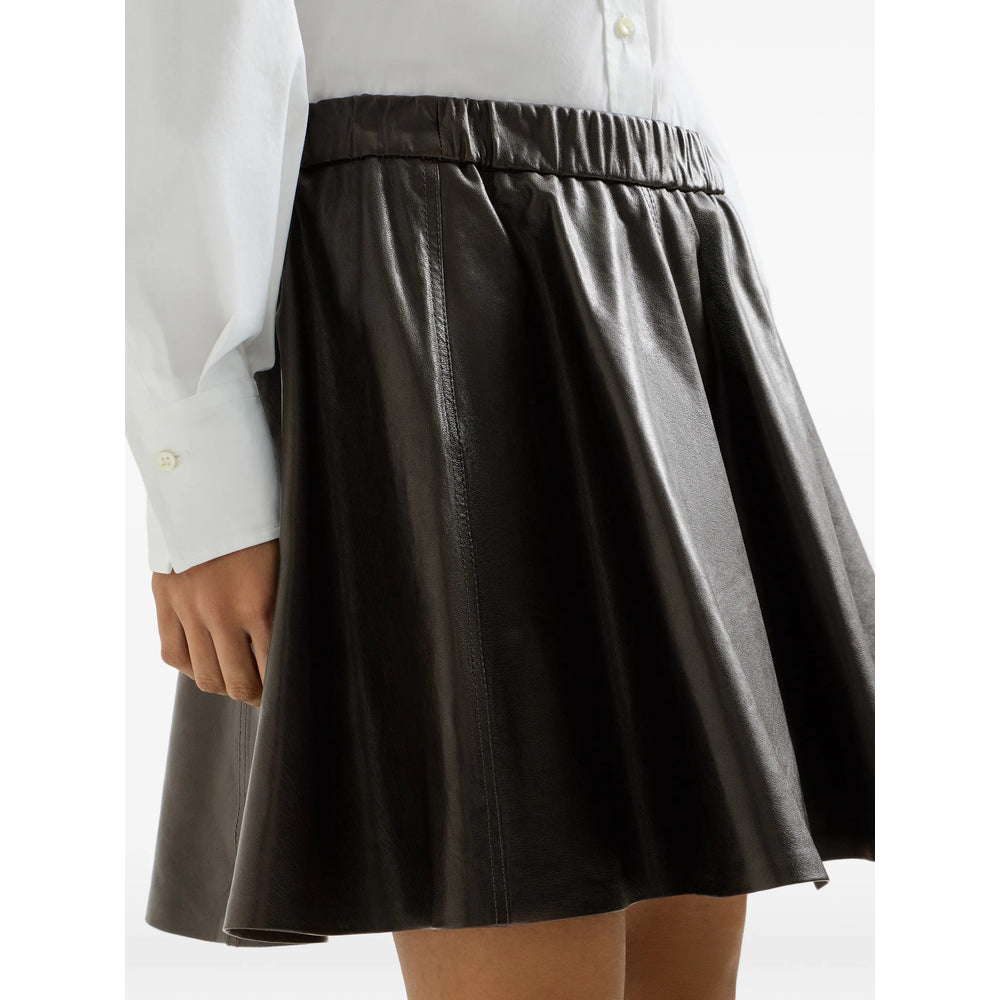Brunello Cucinelli Brown Skirts - A-Line Skirts Women BRUNELLO CUCINELLI