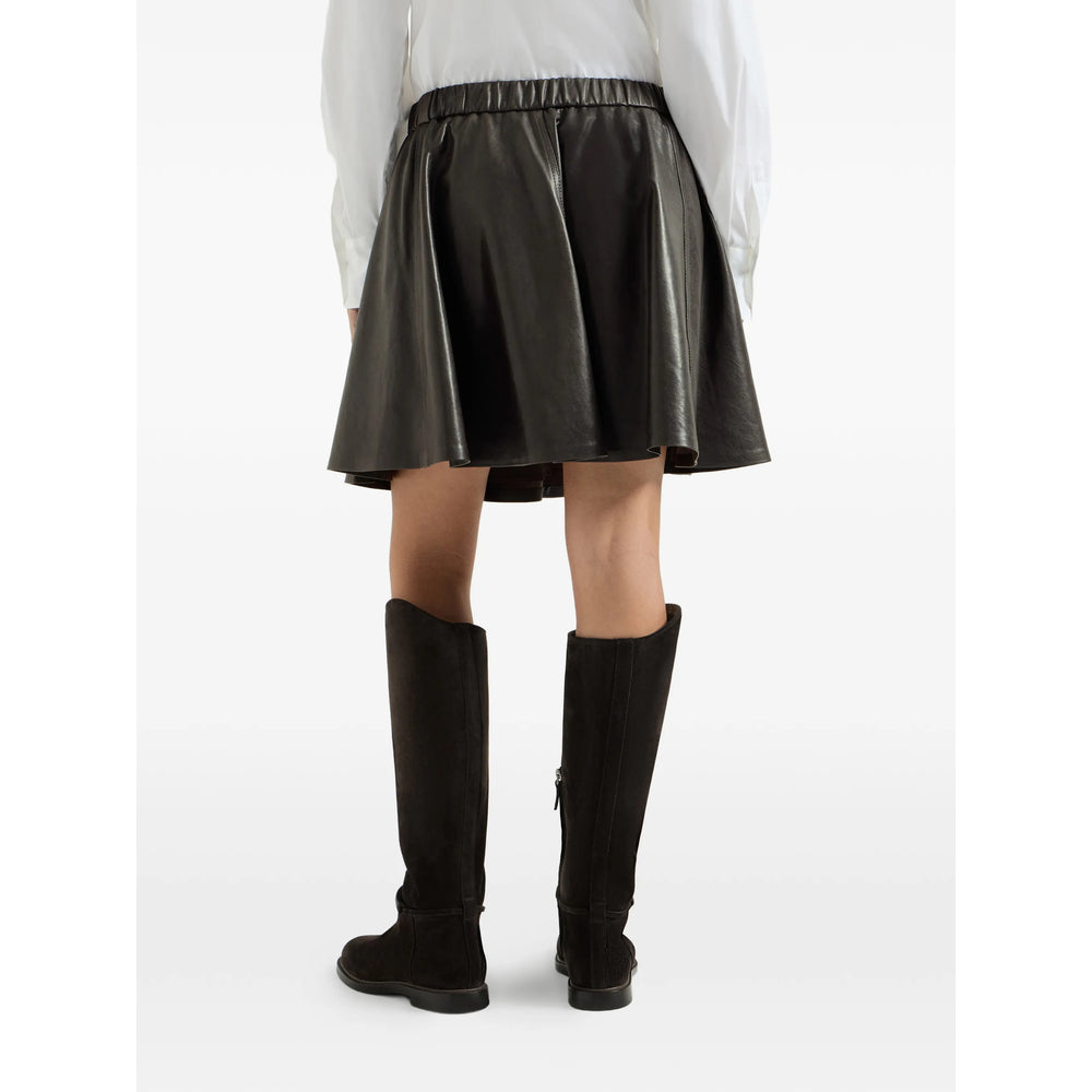 Brunello Cucinelli Brown Skirts - A-Line Skirts Women BRUNELLO CUCINELLI
