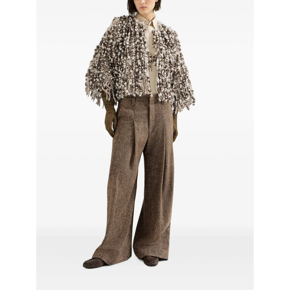 Brunello Cucinelli Neutrals Knitwear - Cardigans Women BRUNELLO CUCINELLI
