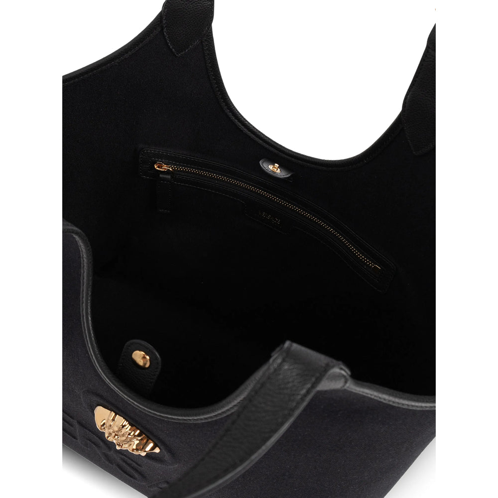 Versace Black Tote Bags Women VERSACE