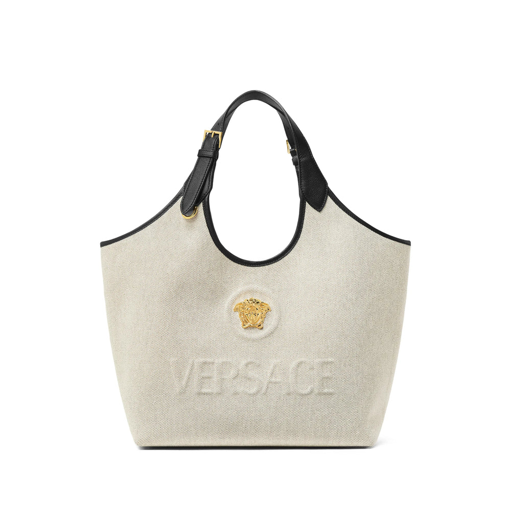 Versace Neutrals Tote Bags Women VERSACE