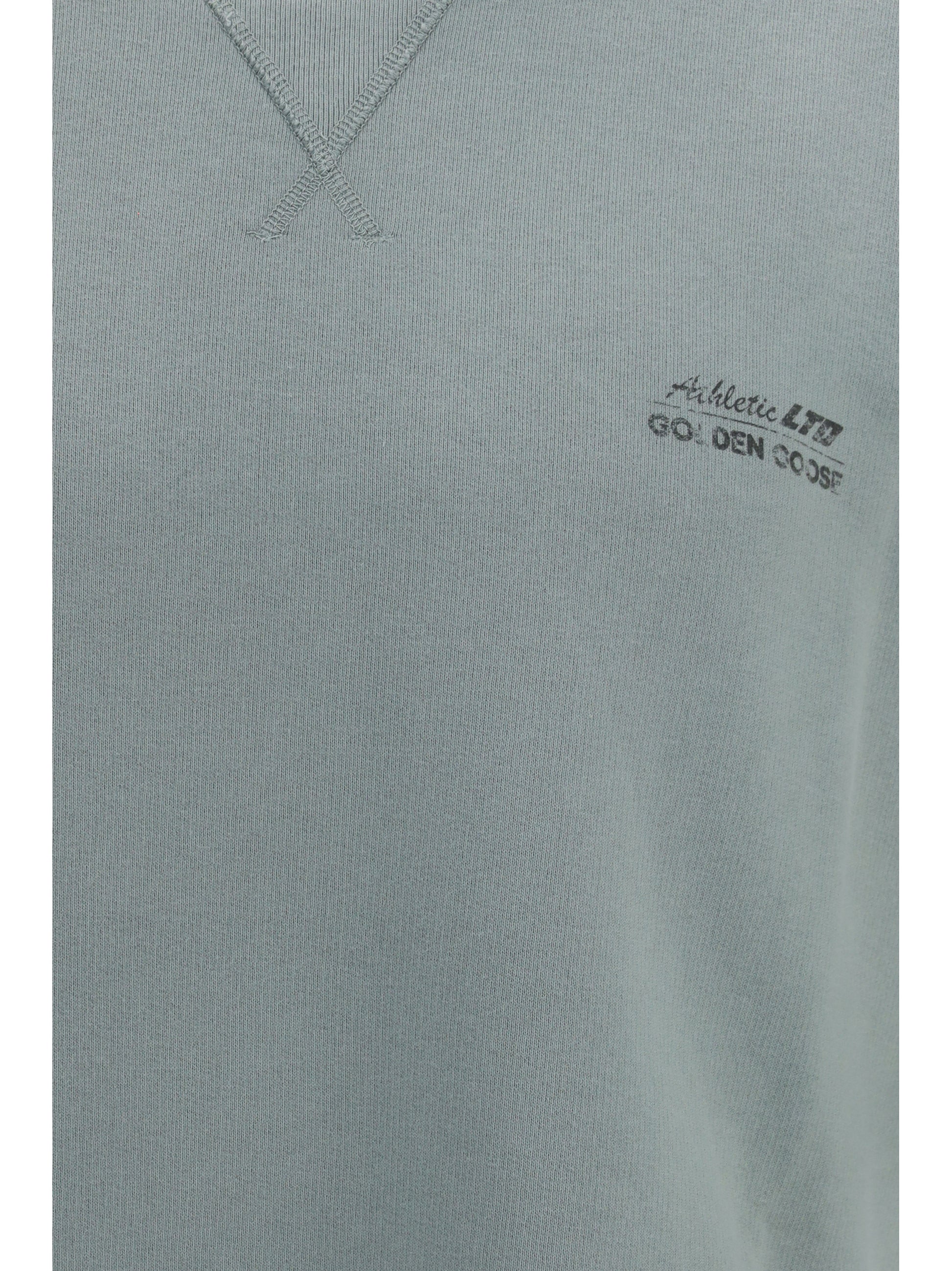 Golden Goose Men Short-Sleeve Sweatshirt With Back Print GOLDEN GOOSE