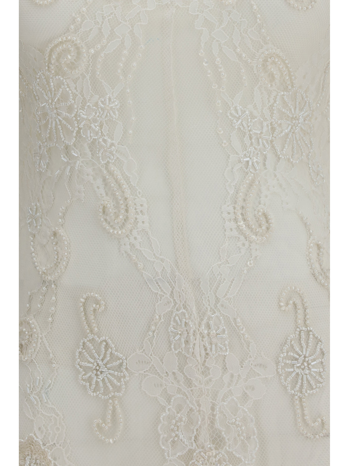 Blumarine Women Embroidered Lace Mini Dress BLUMARINE