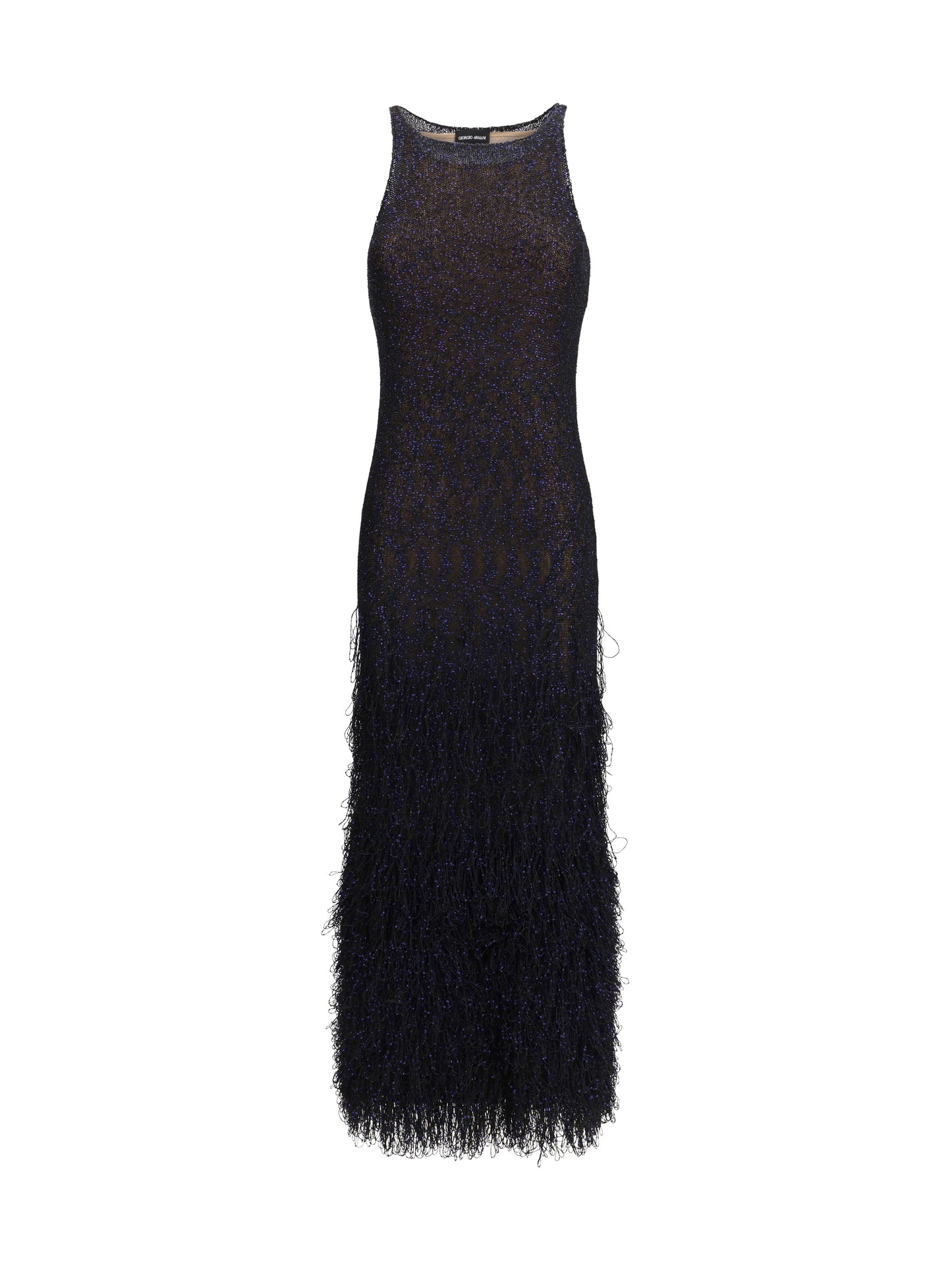 Giorgio Armani Women Long Sequin-Knit Dress GIORGIO ARMANI