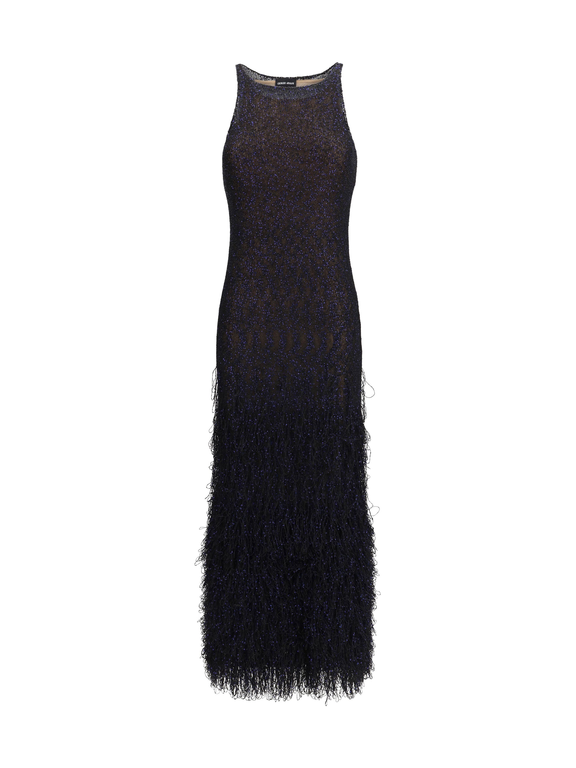 Giorgio Armani Women Long Sequin-Knit Dress GIORGIO ARMANI