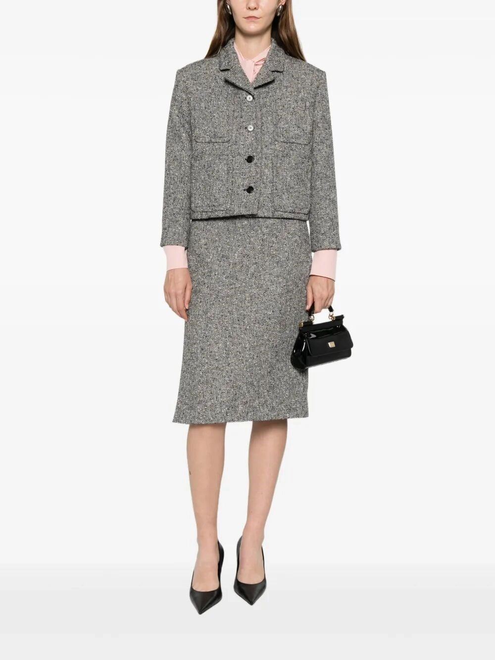 Gucci Women Double Wool Skirt GUCCI