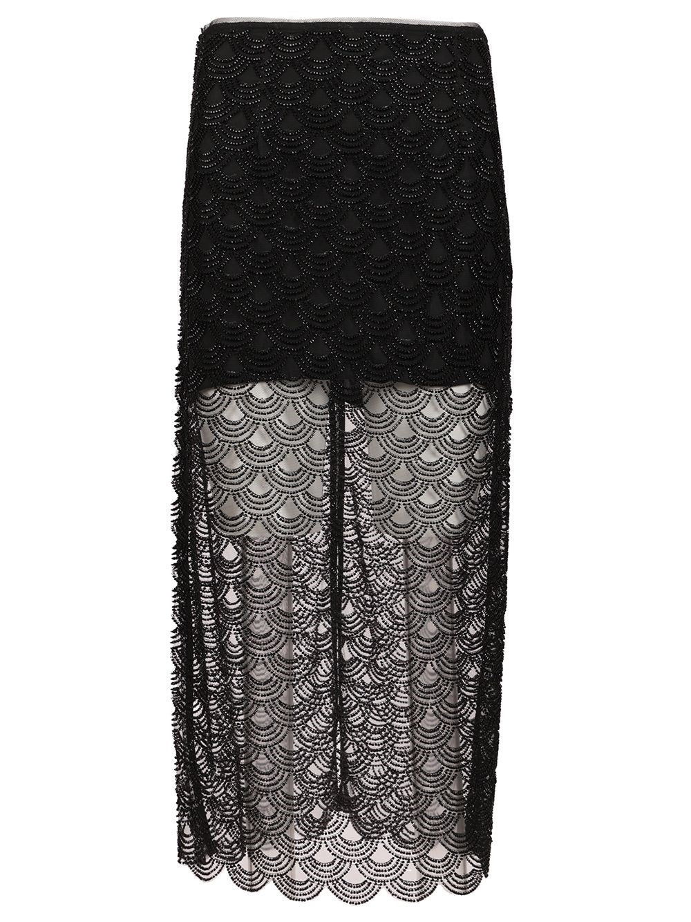 Rotate Women Sequin Midi Skirt ROTATE
