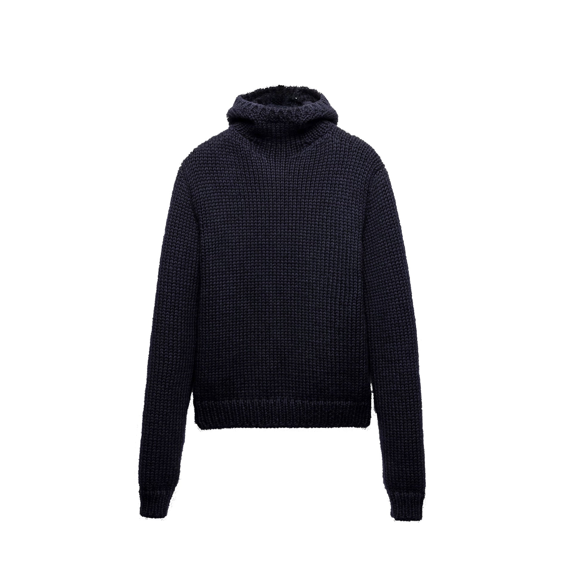 Prada Wool Hooded Sweater Men PRADA