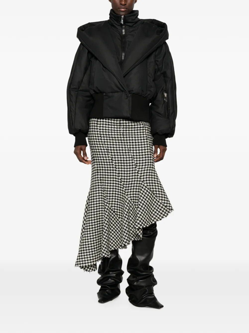 The Attico Women Hooded Down Jacket THE ATTICO