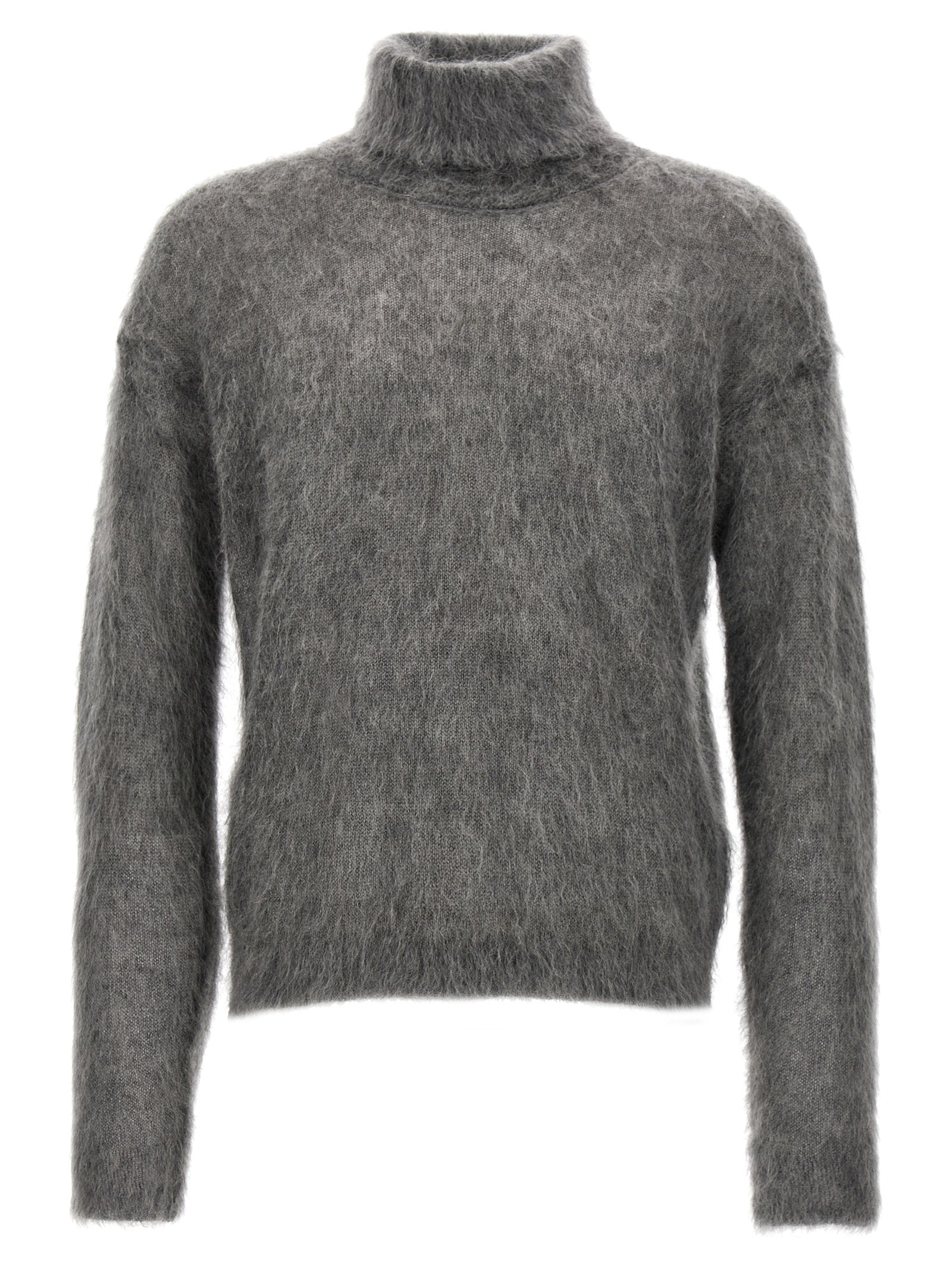 Saint Laurent Men Mohair Turtleneck Sweater SAINT LAURENT