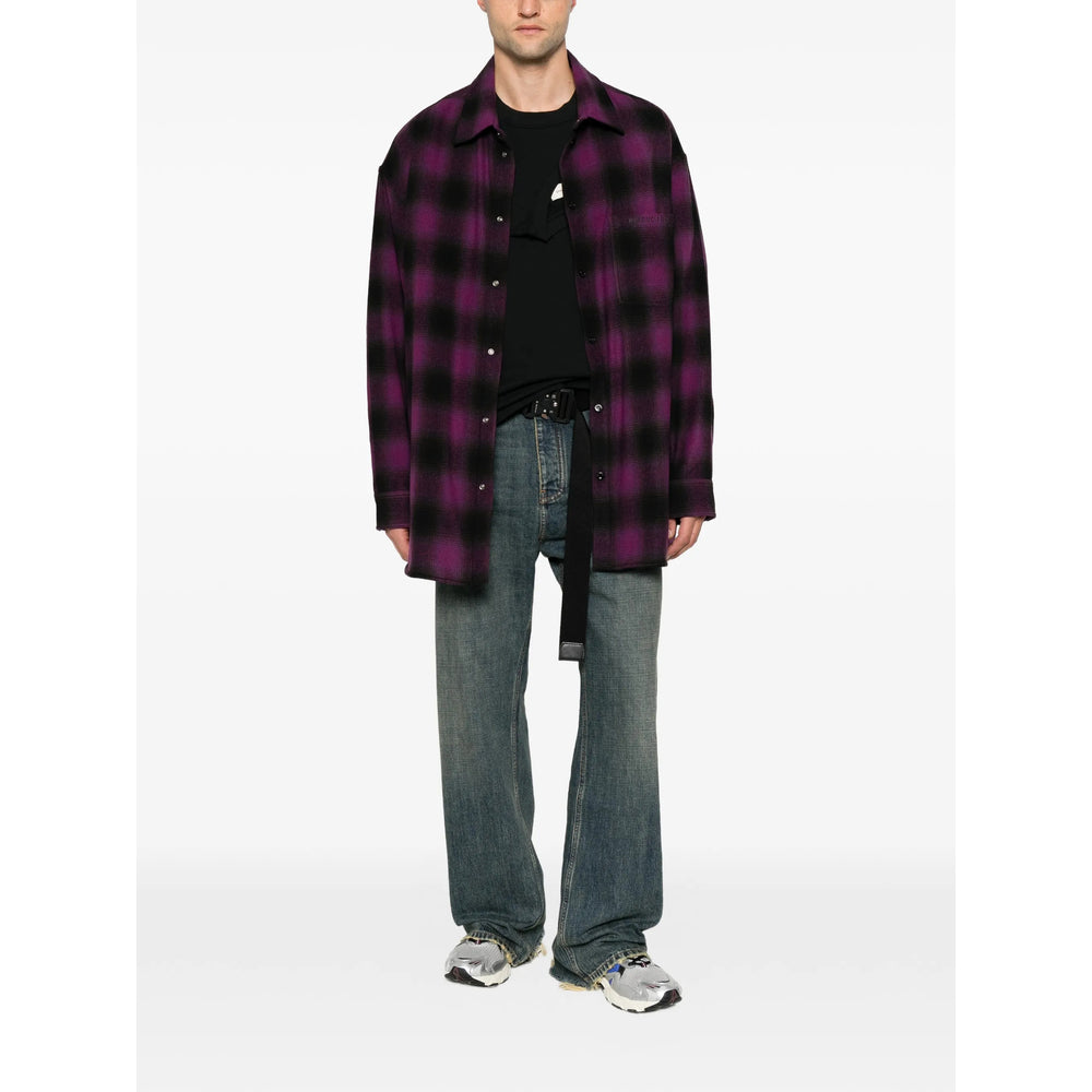 Balenciaga Purple Shirts Men BALENCIAGA