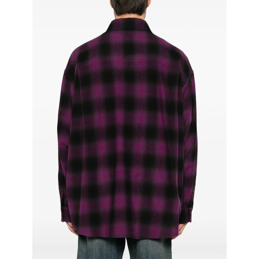 Balenciaga Purple Shirts Men BALENCIAGA