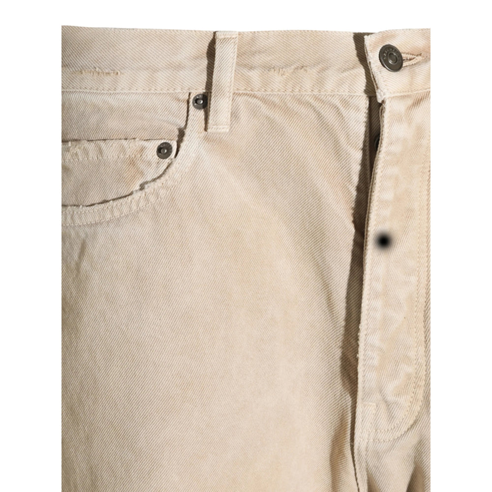 Balenciaga Neutrals Denim - Wide-Leg Jeans Men BALENCIAGA