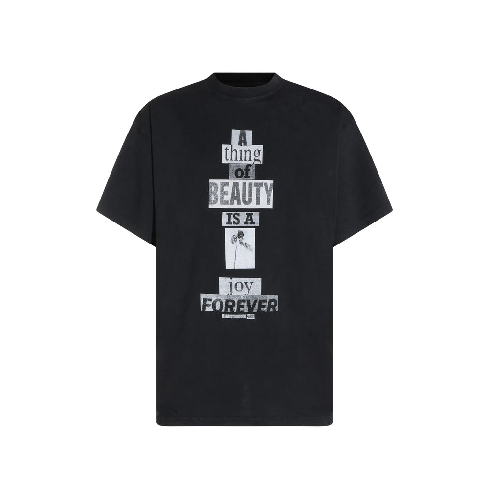Balenciaga Black T-Shirts & Vests - T-Shirts Men BALENCIAGA