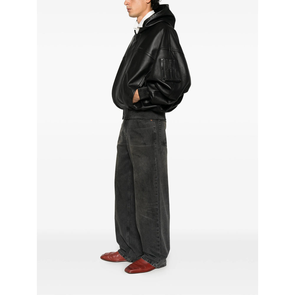 Balenciaga Black Jackets - Leather Jackets Men BALENCIAGA
