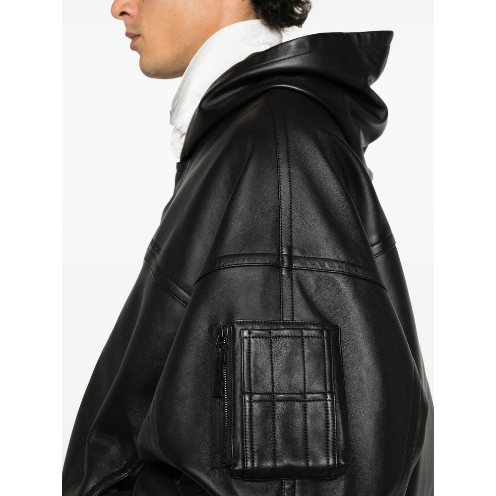 Balenciaga Black Jackets - Leather Jackets Men BALENCIAGA
