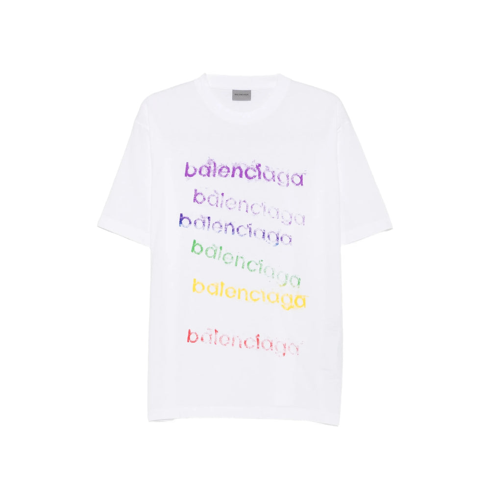 Balenciaga White Tops - T-Shirts & Jerseys Women BALENCIAGA