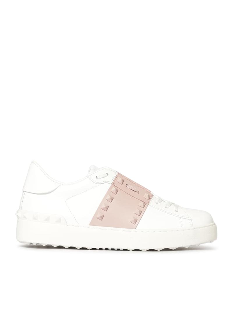Valentino Garavani Women Sneaker Rockstud Untitled In Vitello Con Studs VALENTINO GARAVANI